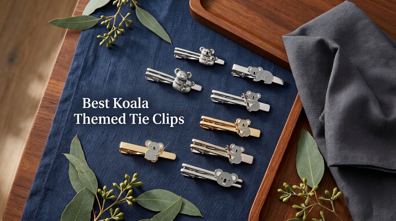 Best Koala Themed Tie Clips