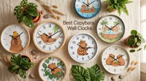 Best Capybara Wall Clocks