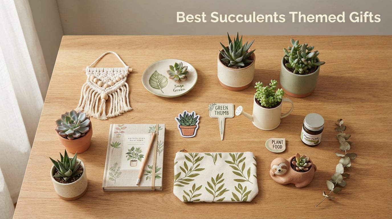 Best Succulents Themed Gifts