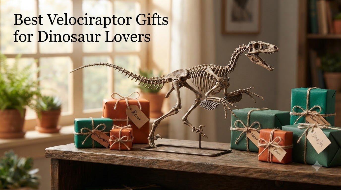 Best Velociraptor Gifts for Dinosaur Lovers