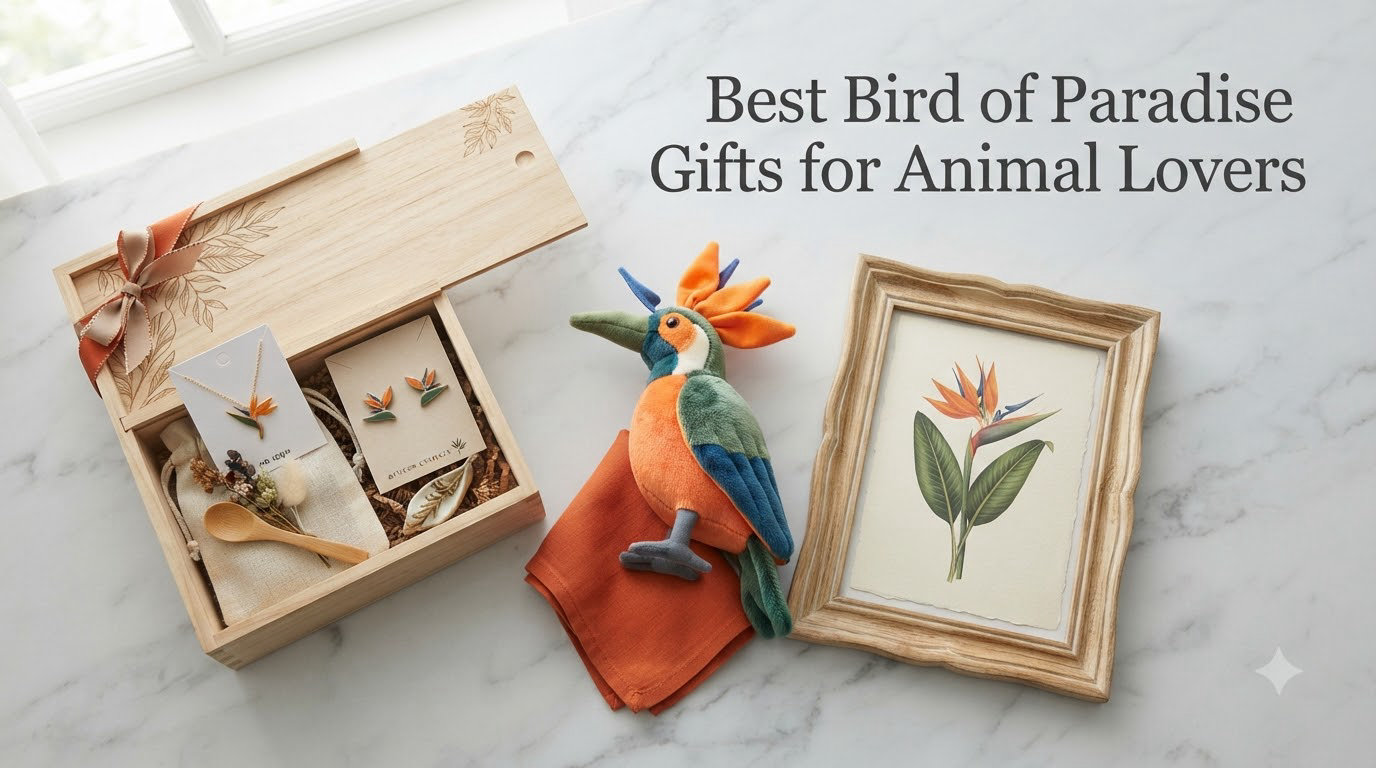 Best Bird of Paradise Gifts for Animal Lovers