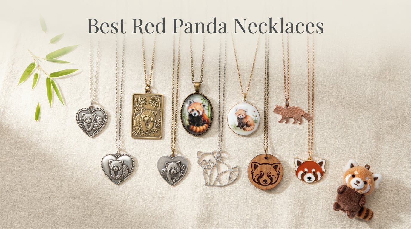 Best Red Panda Necklaces