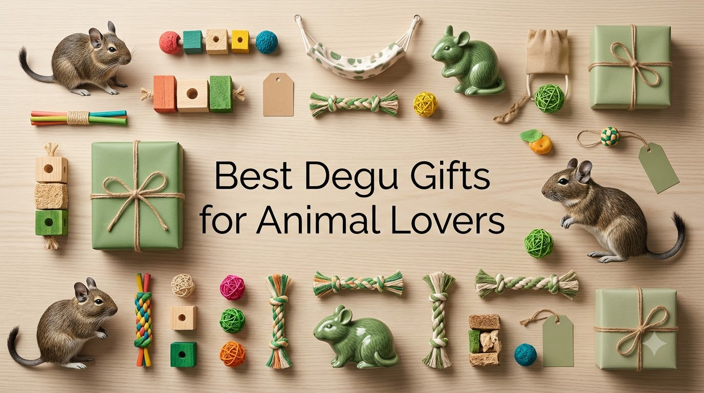 Best Degu Gifts for Animal Lovers