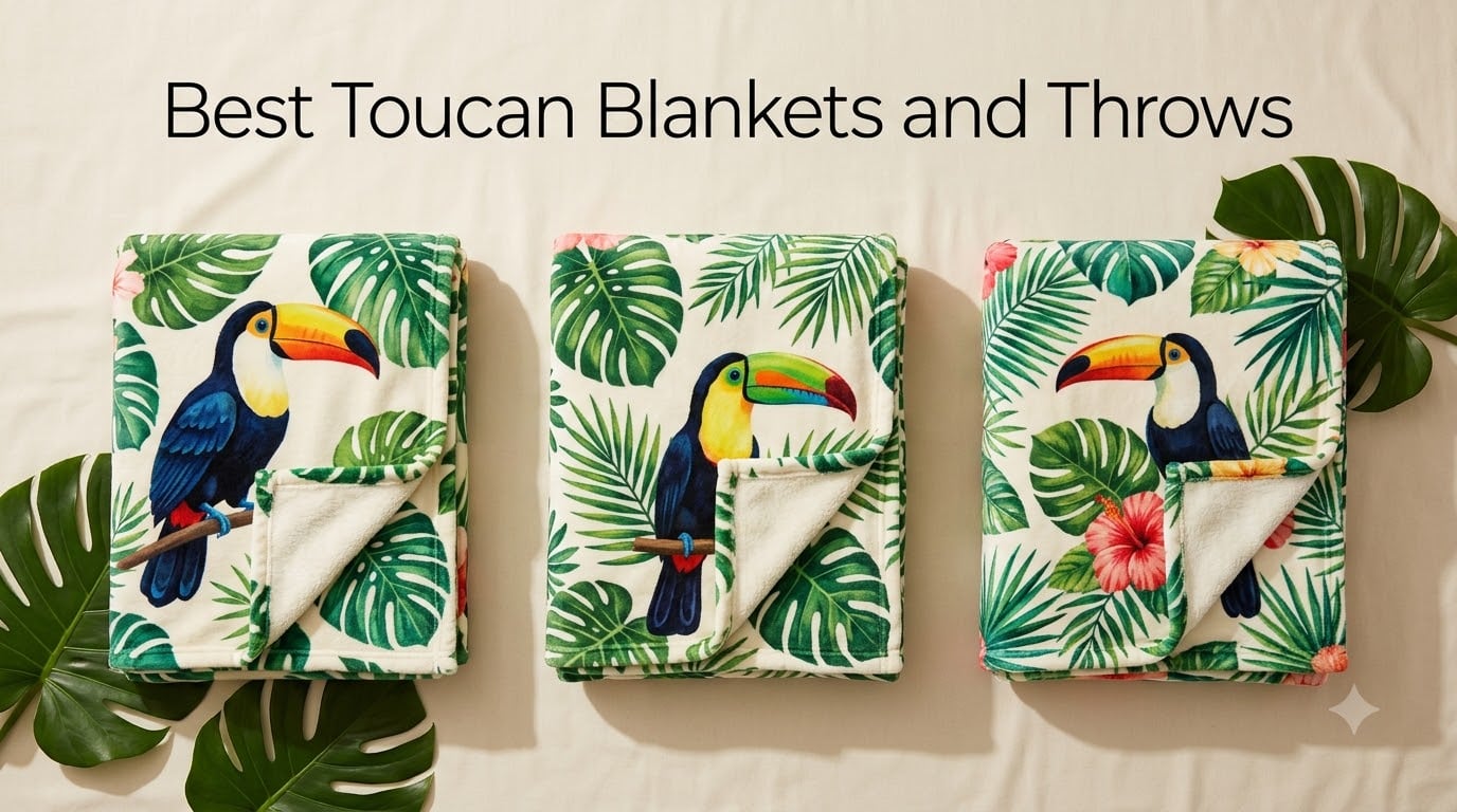 Best Toucan Blankets and Throws