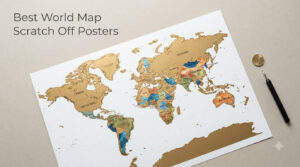 Best World Map Scratch Off Posters
