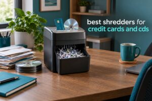 best shredders for credit cards and cds