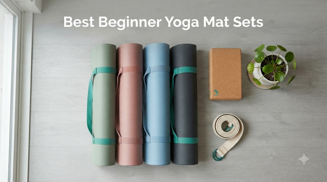 Best Beginner Yoga Mat Sets