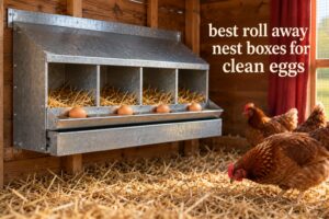best roll away nest boxes for clean eggs