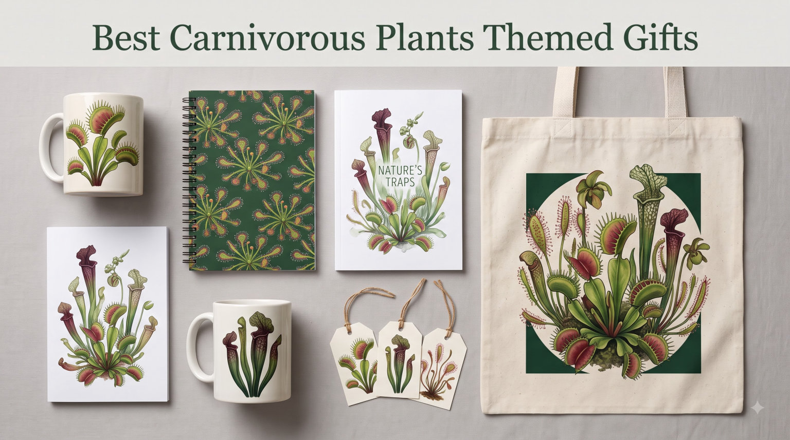 Best Carnivorous Plants Themed Gifts