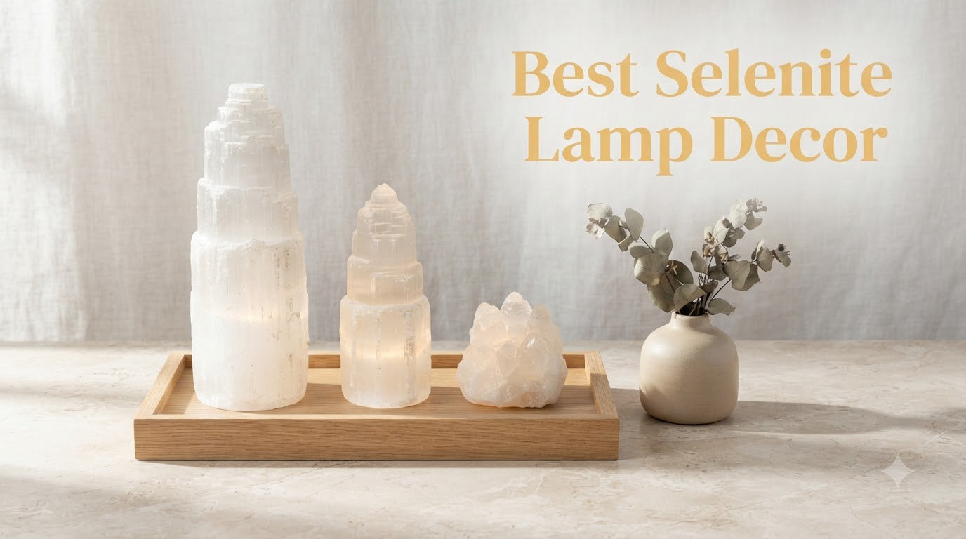 Best Selenite Lamp Decor