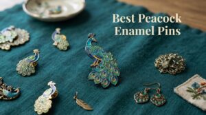Best Peacock Enamel Pins