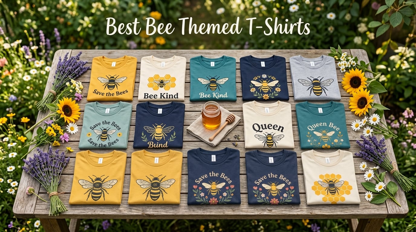 Best Bee Themed T-Shirts