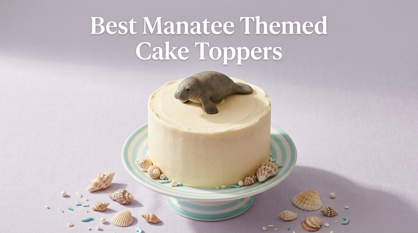 Best Manatee Themed Cake Toppers