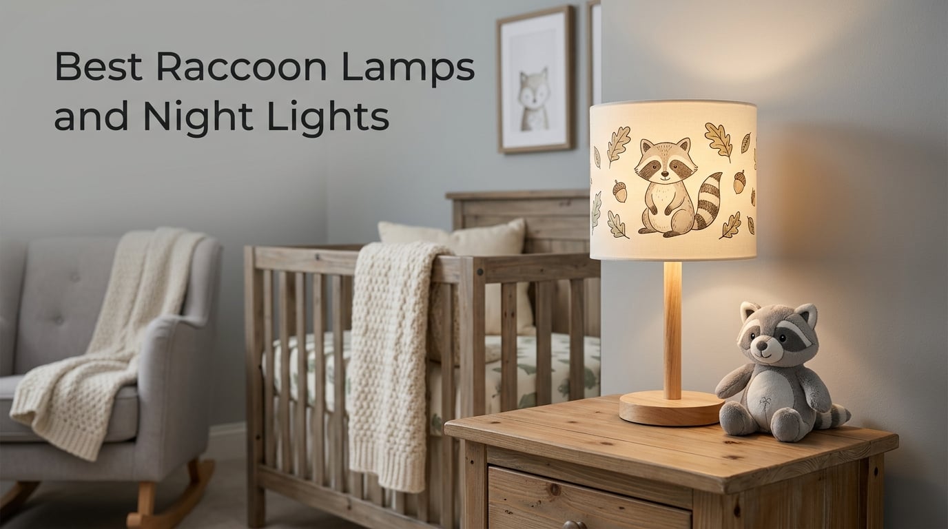 Best Raccoon Lamps and Night Lights