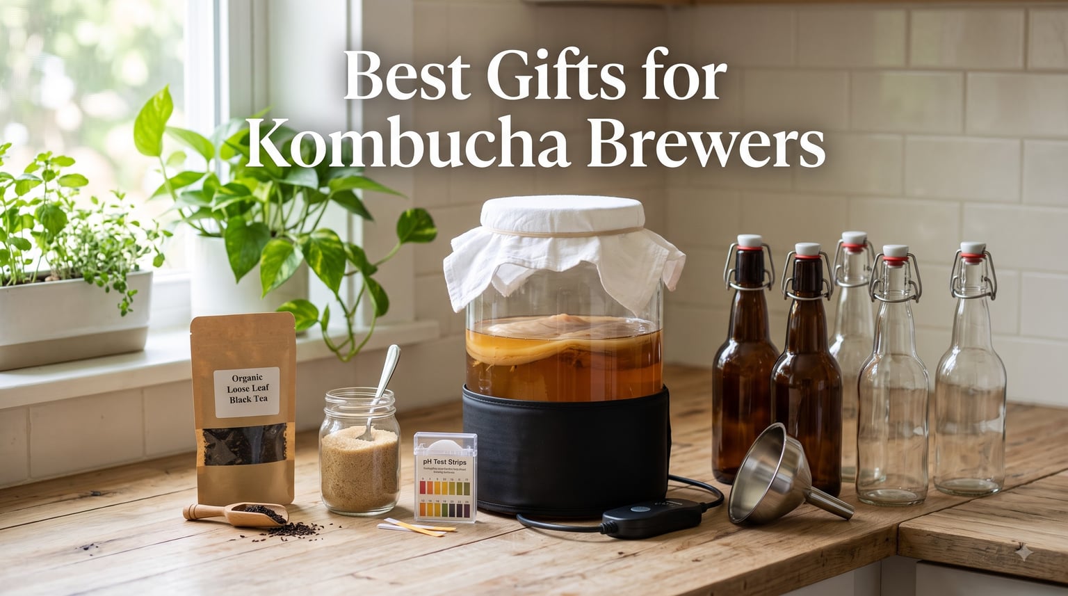Best Gifts for Kombucha Brewers