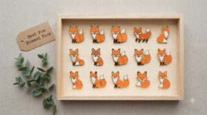 Best Fox Enamel Pins
