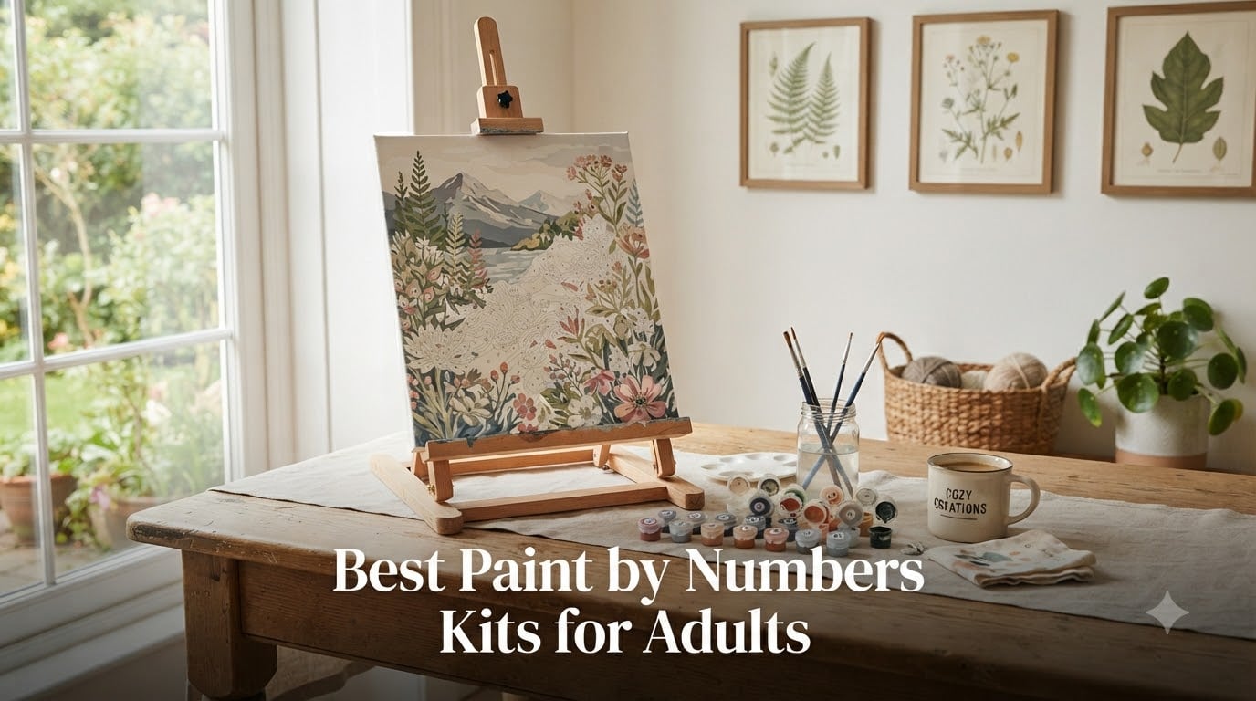 Best Paint by Numbers Kits for Adults