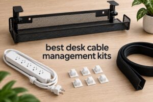 best desk cable management kits