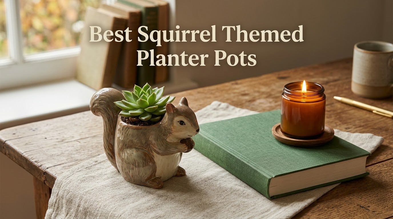 Best Squirrel Themed Planter Pots