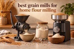 best grain mills for home flour milling