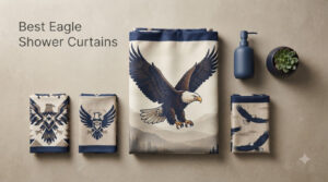 Best Eagle Shower Curtains