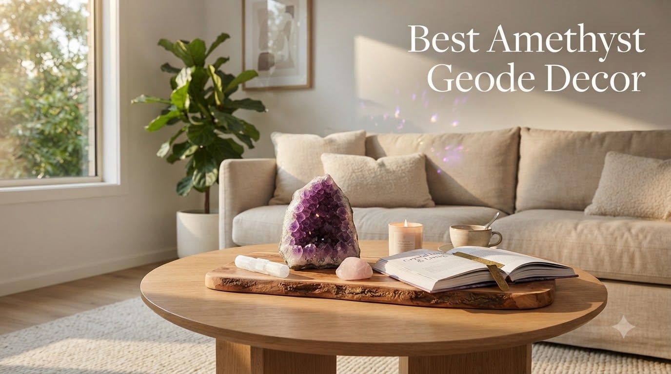 Best Amethyst Geode Decor