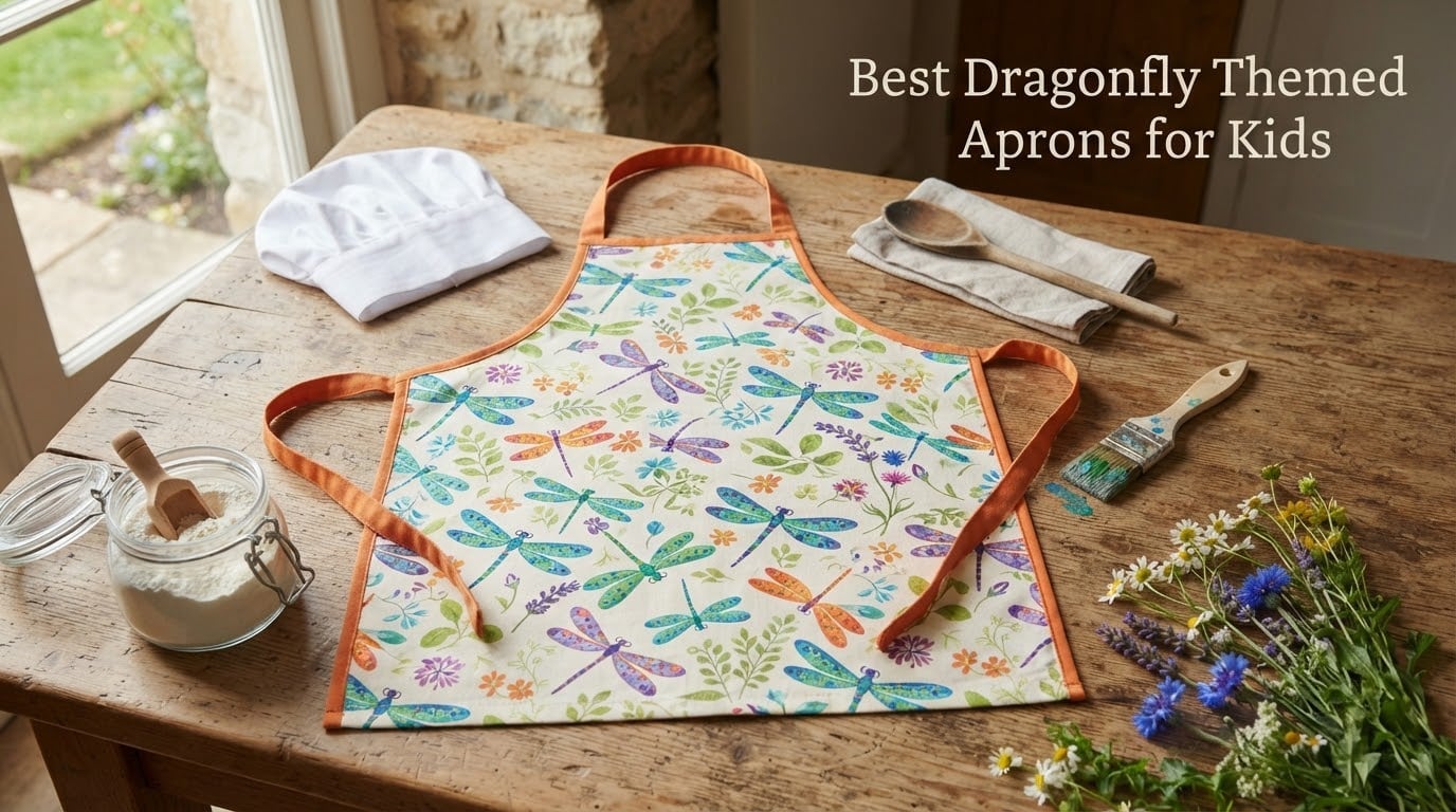 Best Dragonfly Themed Aprons for Kids