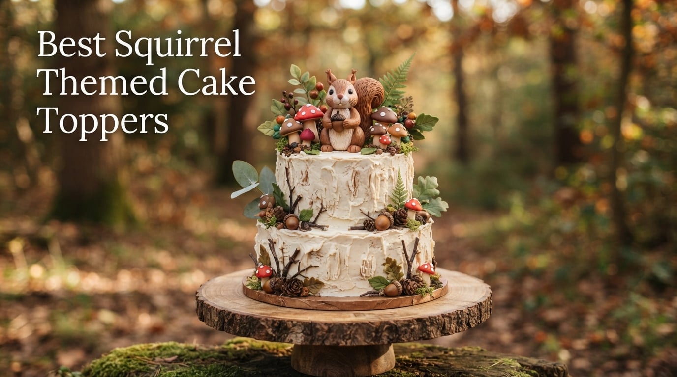 Best Squirrel Themed Cake Toppers