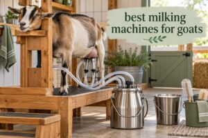 best milking machines for goats