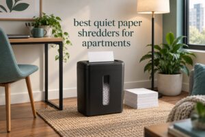 best quiet paper shredders for apartments
