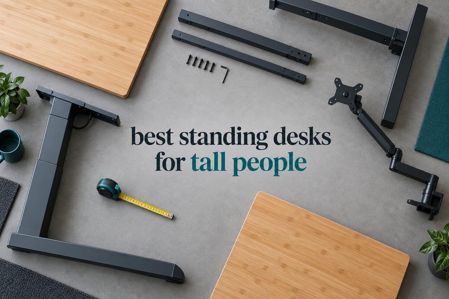 best standing desks for tall people