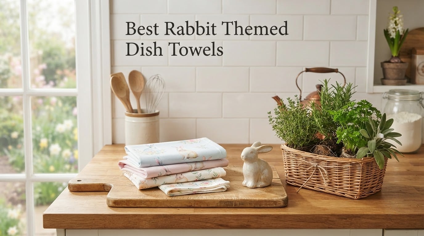 Best Rabbit Themed Dish Towels