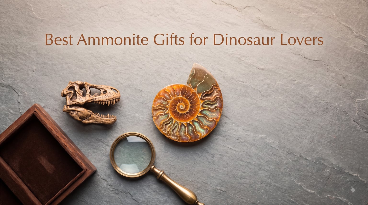 Best Ammonite Gifts for Dinosaur Lovers