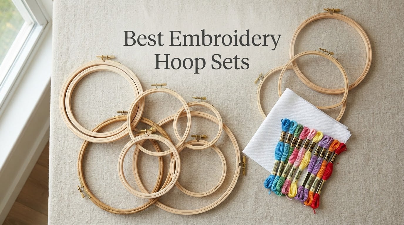 Best Embroidery Hoop Sets