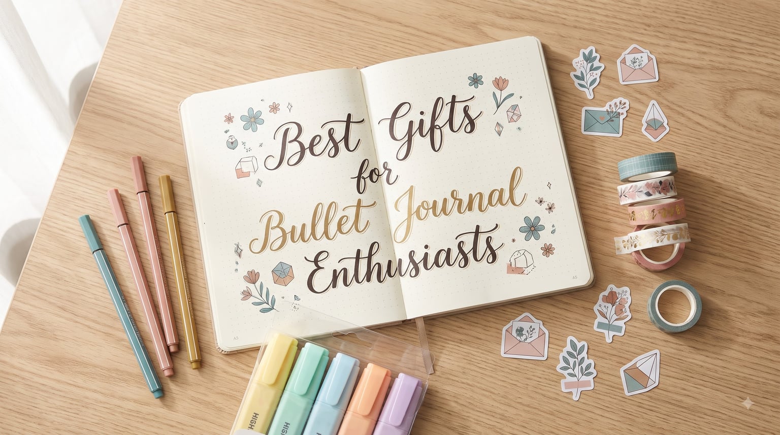 Best Gifts for Bullet Journal Enthusiasts