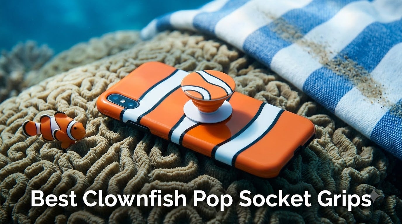 Best Clownfish Pop Socket Grips