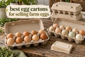 best egg cartons for selling farm eggs