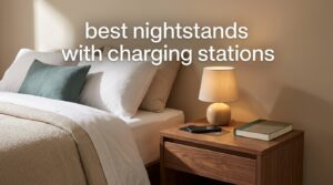 best nightstands with charging stations