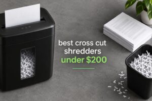 best cross cut shredders under $200