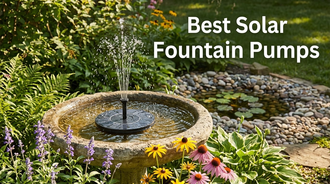 Best Solar Fountain Pumps