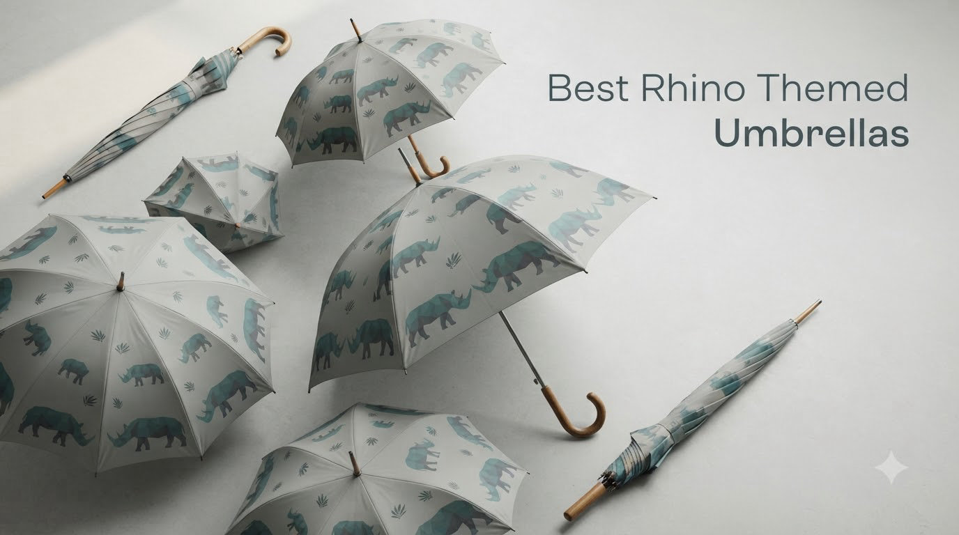 Best Rhino Themed Umbrellas