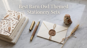 Best Barn Owl Themed Stationery Sets
