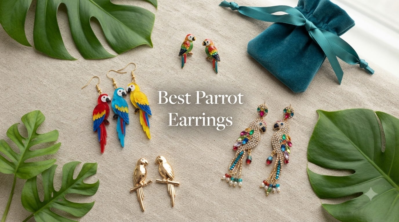 Best Parrot Earrings