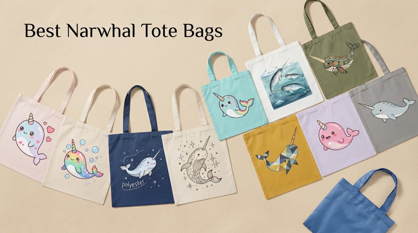 Best Narwhal Tote Bags