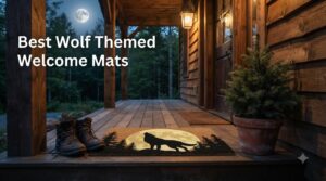 Best Wolf Themed Welcome Mats