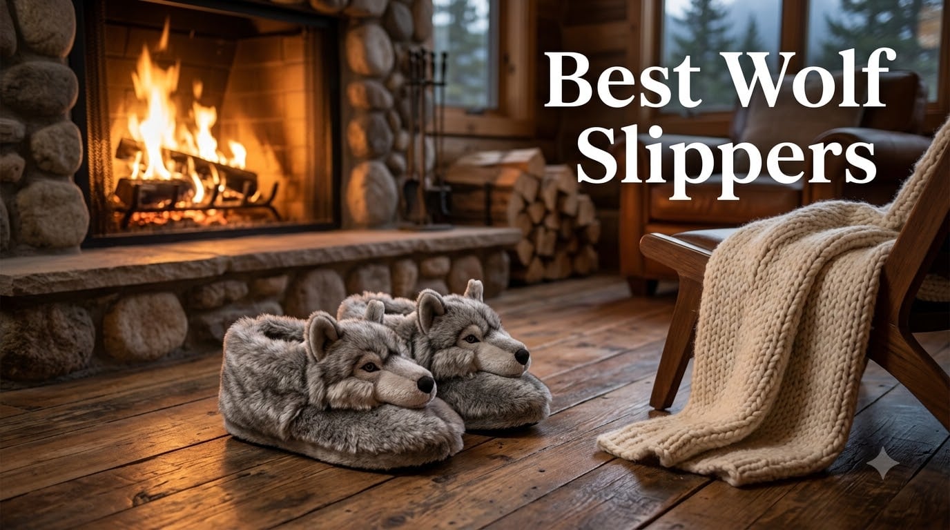 Best Wolf Slippers