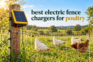 best electric fence chargers for poultry