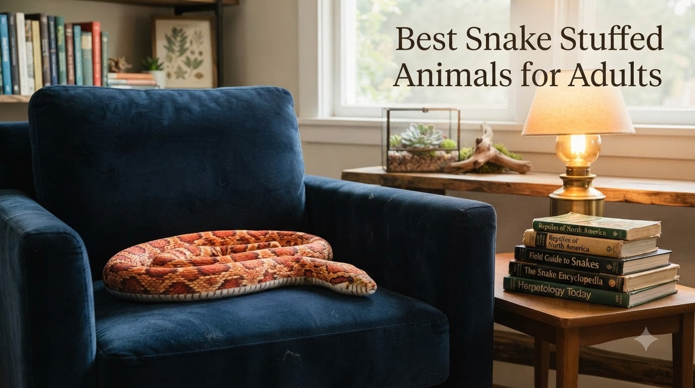 Best Snake Stuffed Animals for Adults