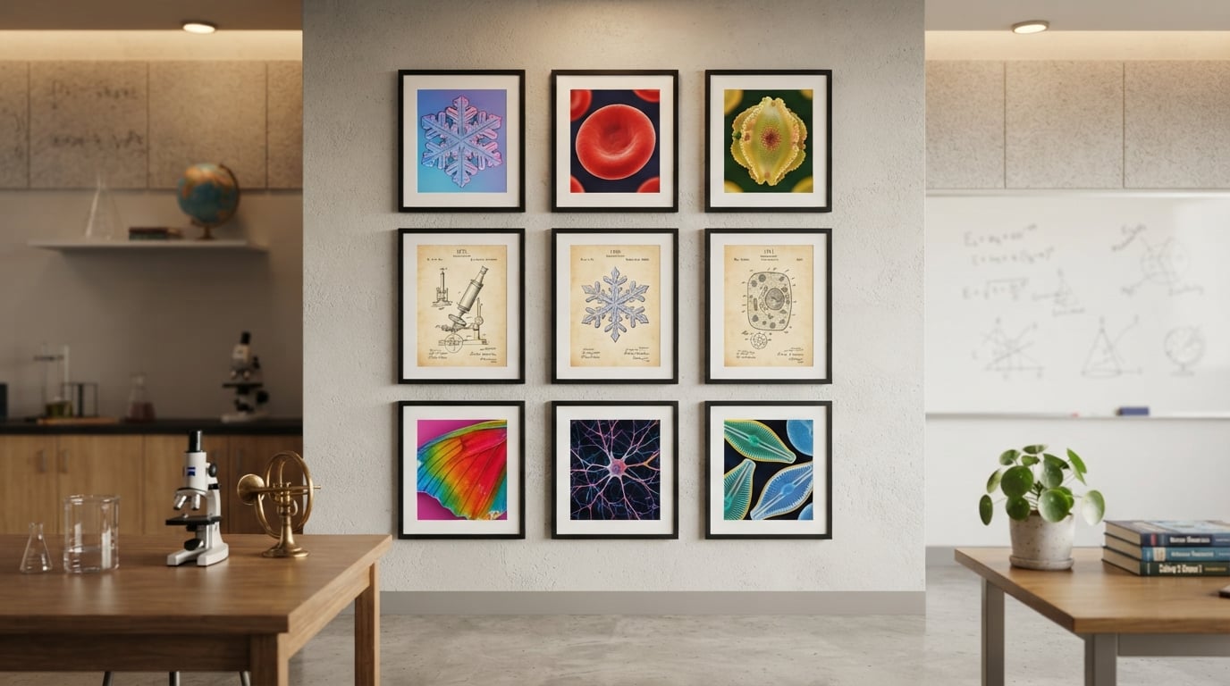 Best Electron Microscope Poster Prints