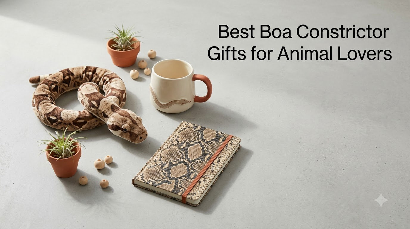 Best Boa Constrictor Gifts for Animal Lovers